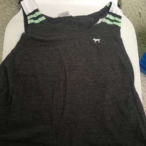 Pink brand tank top